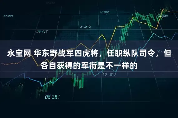 永宝网 华东野战军四虎将，任职纵队司令，但各自获得的军衔是不一样的